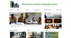 Desktop Screenshot of landourlanguageschool.com